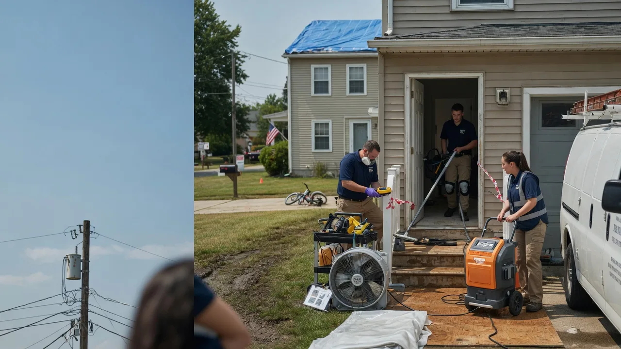 Water Damage Repair in Fredericksburg, IA near me